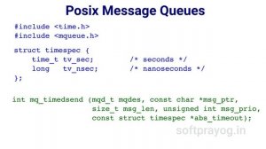 POSIX message queues in Linux