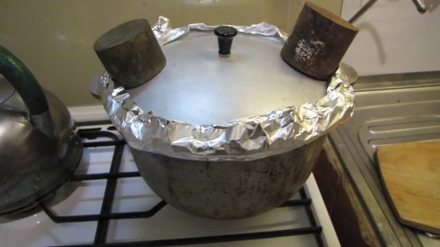 Копчение рыбы на кухне, в казане смотреть онлайн