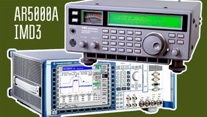 Динамический диапазон IMD3 измеряем у AOR AR5000A