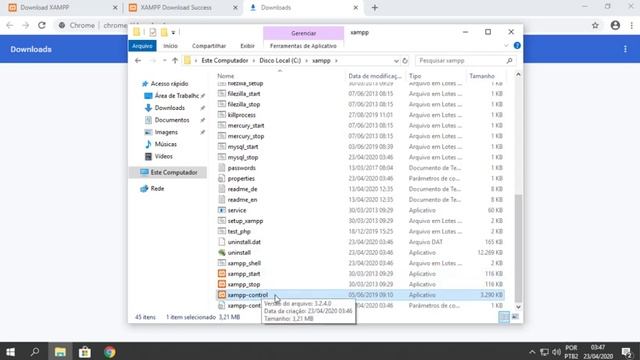 Curso de PHP7 e MVC Aula 02 Baixando e Instalando o Servidor Web Xampp смотреть онлайн