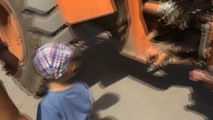 Фронтальный Погрузчик, первые уроки вождения