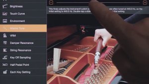 Yamaha Clavinova CSP - Функция Piano Room