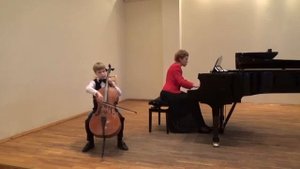 G.Golterman Concerto №5 part 1 Vladimir Tretyakov 8 years/В.Третьяков Г.Гольтерман_Концерт №5, 1ч.