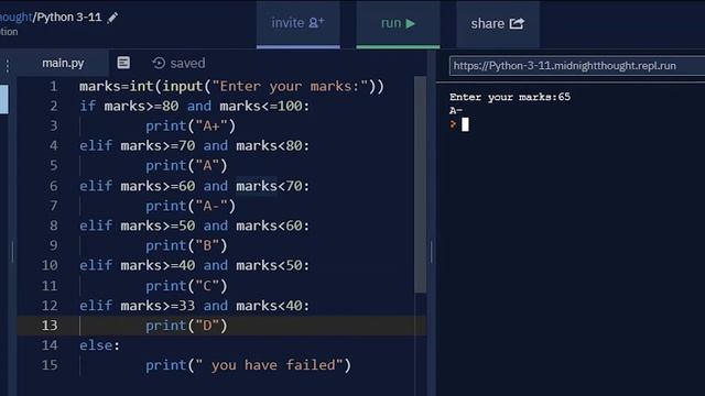 Python bangla tutorials -38 (Latter grade program) смотреть онлайн