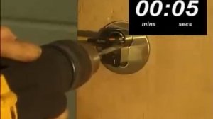 Сверление замка Mul-T-Lock