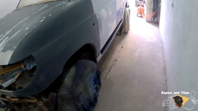 Покраска УАЗ Патриот в сверхпрочное покрытие Raptor U-pol цвет Gunmetal смотреть онлайн