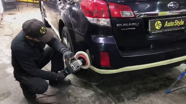 Глубокая полировка кузова Subaru