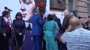 Открытие мемориальной доски Муслима Магомаева в Москве