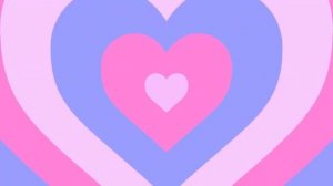 Y2K PARTY Голубое - розовое сердечки фон для видео [1 ЧАС ВИДЕО]