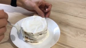 Рецепт быстрого ПП тортика