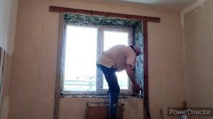 Оконный Проем//Штукатурка оконных откосов все подробности на видео//