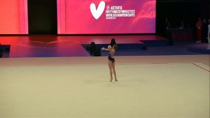 Stiliana Nikolova (BUL) Ball Qualification 40th FIG Rhythmic Gymnastics World Championships 2023