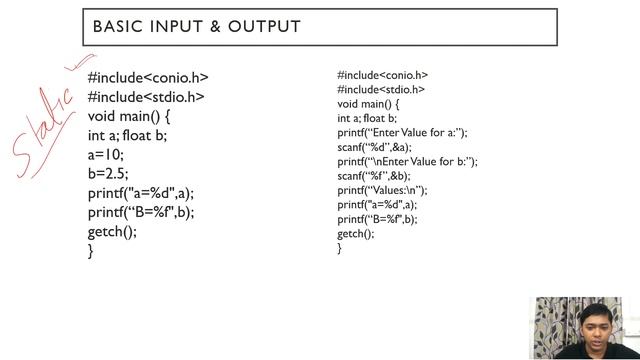 CH 3 Operators & Basic Input Output in C
