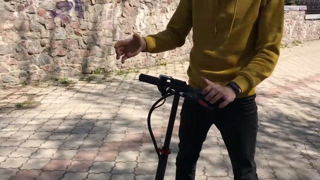 Электросамокат Сколько проезжает без зарядки ОБЗОР