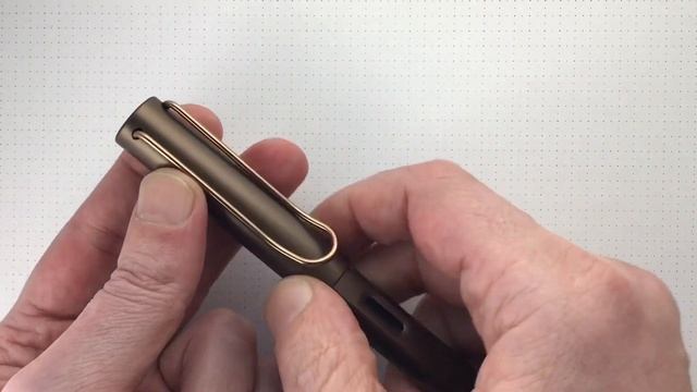 Обзор перьевой ручки LAMY 090 Lx смотреть онлайн