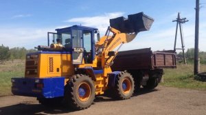 Сибиряк 3000 грузит ГАЗ 53
