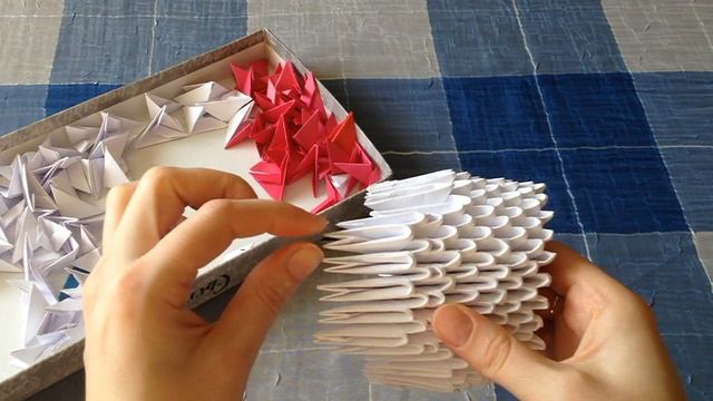 Лебедь оригами смотреть онлайн