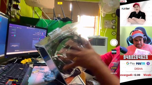 New Head Phone Unbox | Razer Nari Essential 7.1 Surround смотреть онлайн