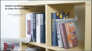 Deerma DX600S | Small Household Upright Cleaner | Handheld Vacuum Cleaner