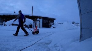 Снегоуборщик электрический DDE STE220..Мои доработки для улучшения чистки снега! мощность2200 Вт!