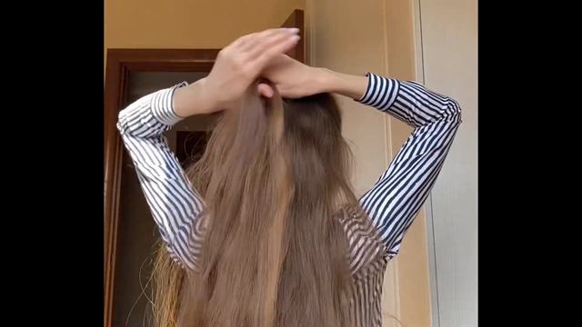 Коса колосок на длинные волосы. смотреть онлайн
