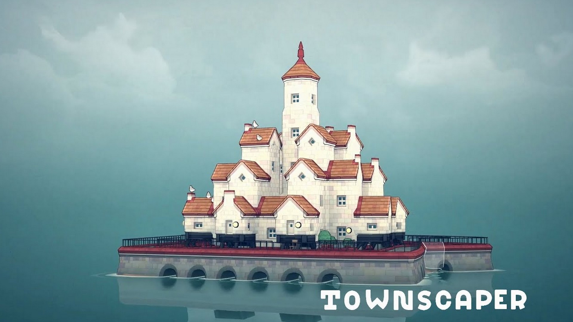 Townscaper #1 Построил 2 красивых города.mp4