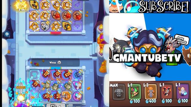 GARGOYLES, MY SECRET WEAPON, DUNGEONS! *NO SUPPORT* RUSH ROYALE смотреть онлайн