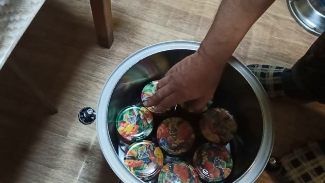 Свиная тушенка в автоклаве первый раз. Мы довольны.