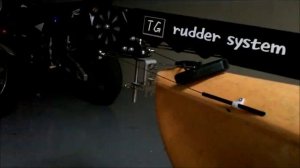 Installation a rudder in Tempo kayak