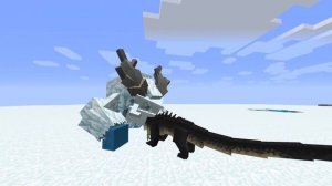 Frostmaw Vs. SCP Foundation Mod in Minecraft