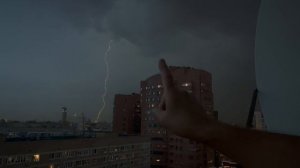 Гроза в городе