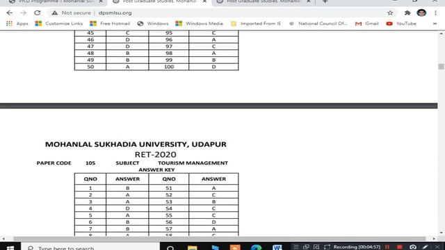 MLSU RET 2020 MODEL ANSWER KEY & OBJECTION | MLSU LATEST UPDATE