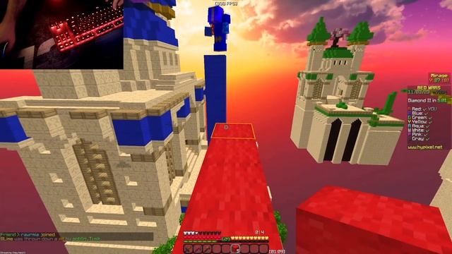 Clean Keyboard & Mouse Sounds ASMR | Hypixel Bedwars смотреть онлайн