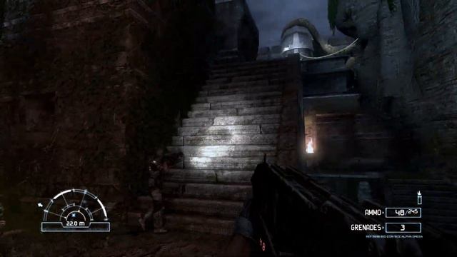 AVP Aliens vs Predator NIGHTMARE Colonial Marine Mission 4: Ruins | Gameplay Walkthrough смотреть онлайн