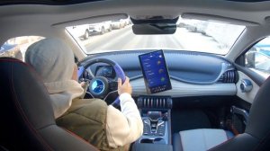 BYD YUAN PLUS 2023 просто поездка на электромобиле