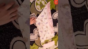 Памперс из пелёнки, лайфхак для молодых мам, когда преет попа у ребёнка!!!