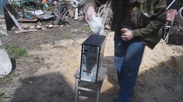 Удаление пыли из системного блока продувка смотреть онлайн