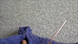 Вязание крючком. Кофточка крючком. Часть 4 Карман  и обвязка.