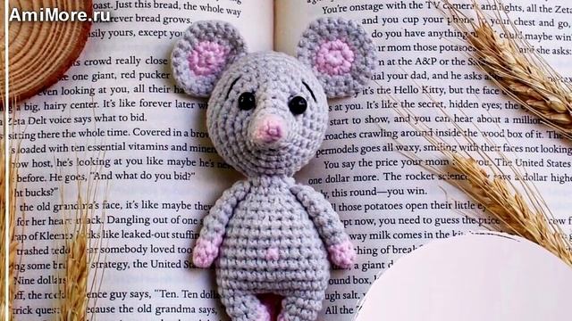 Амигуруми: схема Мышка-малышка. Игрушки вязаные крючком - Free Crochet Patterns.