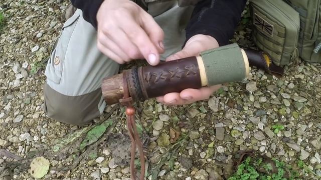 Bushcraft Fishing with a Hobo Hand Reel смотреть онлайн