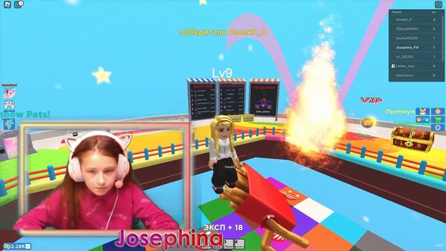 Играем в Roblox: побег из Магнита, Color Block, Снежные гонки и Falling color block!