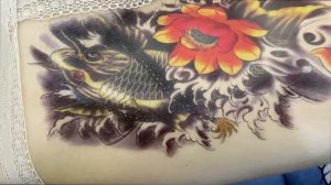 Tattoo copy dragon after 1 day tatos