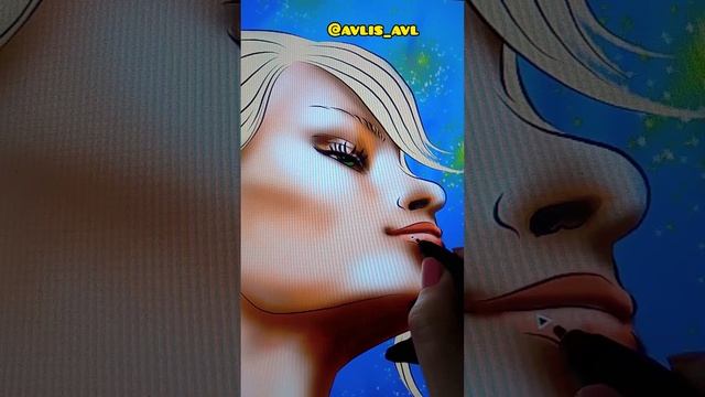 Как нарисовать девушку знак зодиак Дева.