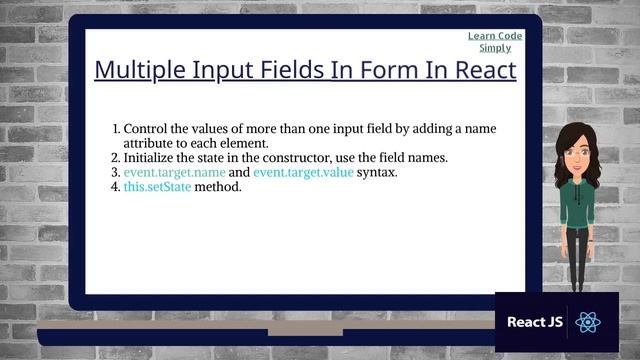 ReactJs Tutorial 11- Forms  |How to Build Forms in ReactJs?  | ReactJs Tutorial 2021