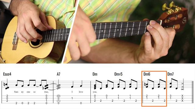 Sunny - Ukulele Fingerstyle (Bobby Hebb) смотреть онлайн