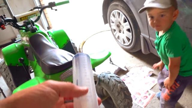 Замена масла на квадроцикле!!! Как правильно менять!!! смотреть онлайн