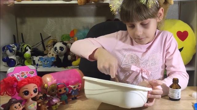 как сделать СЛАЙМ дома ЖВАЧКА ДЛЯ РУК мастер класс от Анюты смотреть онлайн