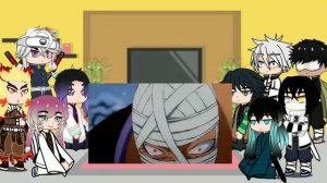 ?Hashiras react to zoro as new hashira | zoro vs king | demon slayer |