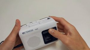 Радиоприемник с кассетным плеером и диктофоном | RETEKESS TR-606