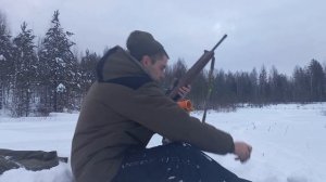 Вепрь 366. FMJ 3 против FMJ 2. 120 метров.